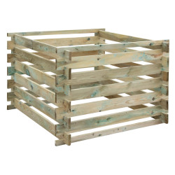 Bac à compost SOLID 100x100x68cm – Compostage Facile | SOLID