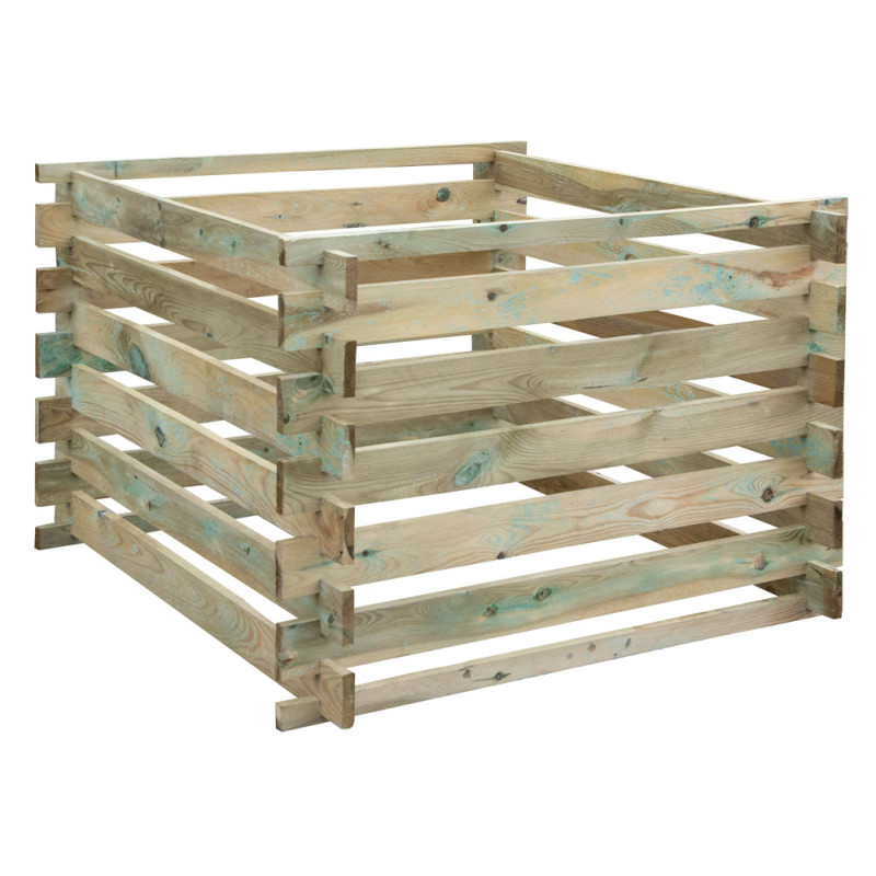 Bac à compost 100 x 100 x 68,3 cm SOLID