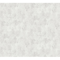 Intissé vinyle Attico blanc gris 106 cm AS CREATION