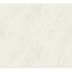 Intissé vinyle Attico marbre blanc 106 cm AS CREATION