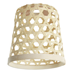 Abat-jour Capoliveri en bambou Nature Ø 16 cm