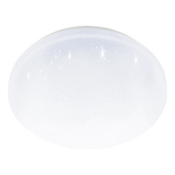 Plafonnier LED Pogliola-E Ciel Ø 26 cm blanc chaud 1200 lm 11 W