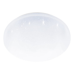 Plafonnier LED Pogliola-E Ciel Ø 31 cm blanc neutre 1900 lm 15