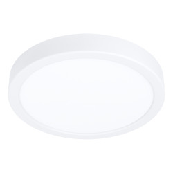 Plafonnier LED Fueva 5 blanc avec détecteur de mouvement Ø 21 cm blanc chaud 2000 lm 17 W