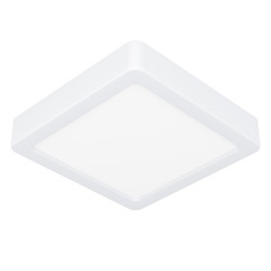 Plafonnier LED Fueva 5 blanc 16 x 16 cm blanc chaud 1350 lm 11 W