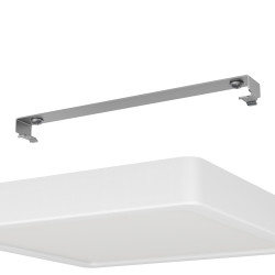 Plafonnier LED Fueva 5 blanc 21 x 21 cm blanc chaud 2000 lm 17 W