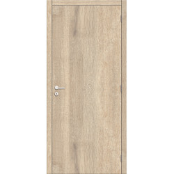 Bloc-porte Mont Blanc Vertical Beige Sable 83 x 201,5 cm | THYS