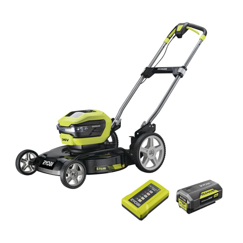 Tondeuse sur batterie RY36LMMX51A-140 36 V 4 Ah RYOBI