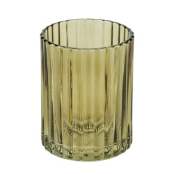 Verre à poser Pompei marron vert WENKO – Accessoire Bain | WENKO