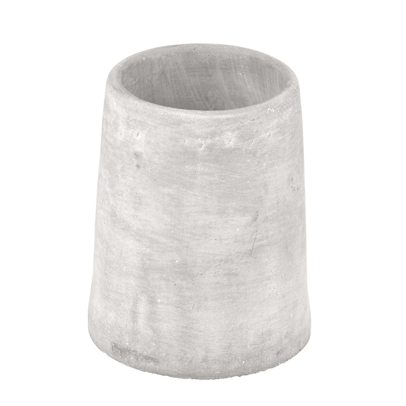 Verre à poser Villena gris WENKO - Accessoire salle de bain | WENKO