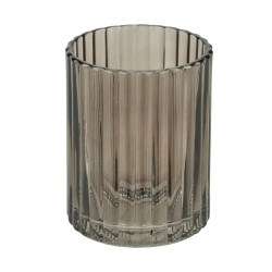 Verre à poser Pompei gris WENKO - Distributeur de savon | WENKO