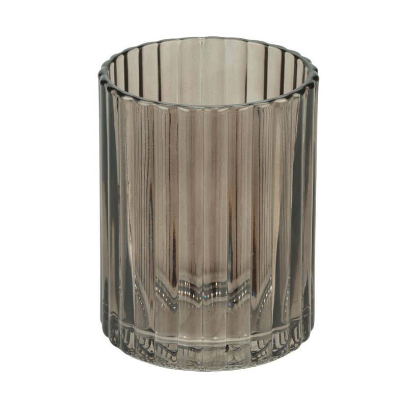 Verre à poser Pompei gris WENKO - Distributeur de savon | WENKO