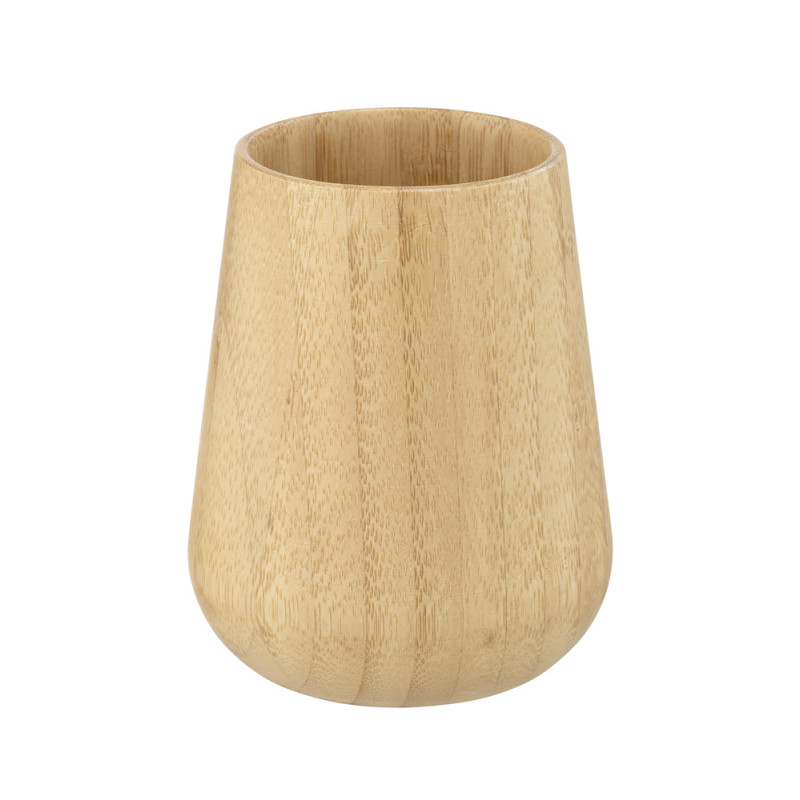 Verre à poser Maru bambou WENKO - Accessoire salle de bain | WENKO
