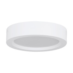 Plafonnier LED Idun blanc Ø 16 cm blanc neutre 1325 lm 12 W EGLO