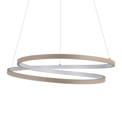 Suspension LED Ruotale sable Ø 55 cm 36 W EGLO