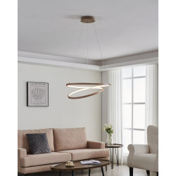 Suspension LED Ruotale sable Ø 55 cm 36 W EGLO