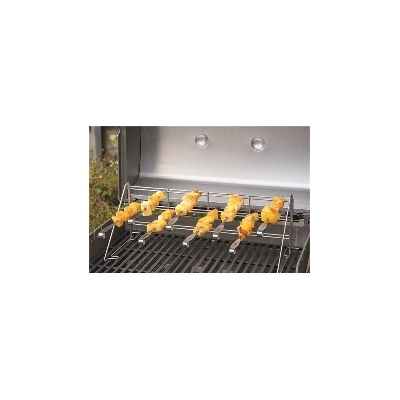 Support élévation vertical pour 8 brochettes - WEBER Support élévation vertical pour 8 brochettes - WEBER