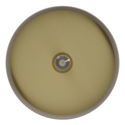 Plafonnier Duaia taupe et laiton Ø 42 cm E27 40 W EGLO