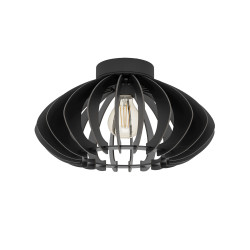 Plafonnier Cossano 3 noir Ø 38 cm E27 40 W EGLO