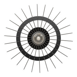 Plafonnier Cossano 3 noir Ø 45 cm E27 40 W EGLO