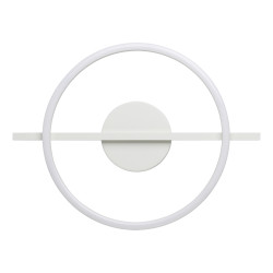Plafonnier LED Amandolo rond blanc dimmable 1900 lm 17 W EGLO