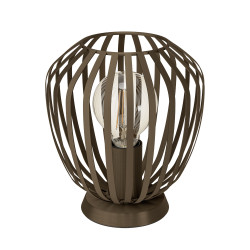 Lampe de table Espinal bronze E27 40 W EGLO