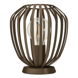 Lampe de table Espinal bronze E27 40 W EGLO