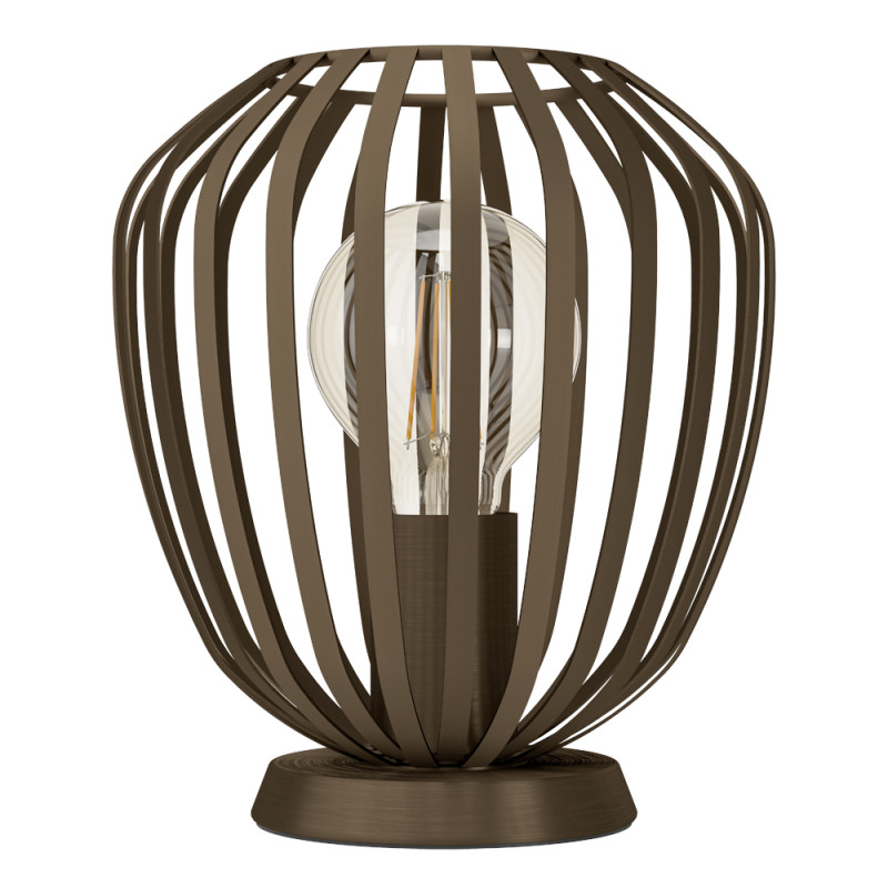 Lampe de table Espinal bronze E27 40 W EGLO