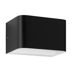 Applique LED Sania 4 noire 6 W EGLO