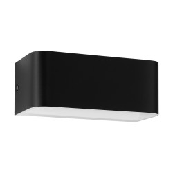 Applique LED Sania 4 noire 10 W EGLO