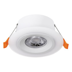 Spot encastrable LED Calonge blanc blanc chaud IP20 620 lm 4