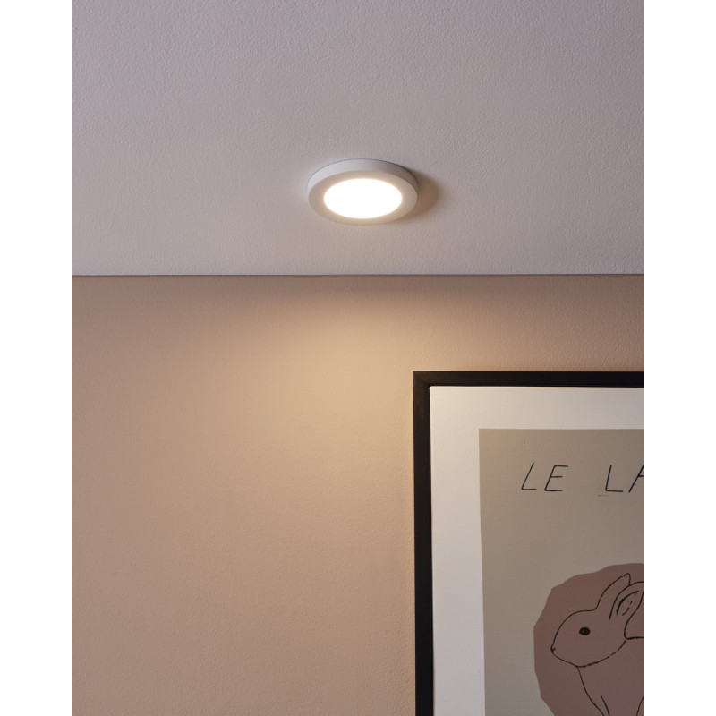Spot encastrable LED Fueva Flex blanc blanc neutre IP20 700 lm 5