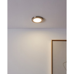 Spot encastrable LED Fueva Flex nickel blanc neutre IP20 700 lm 5