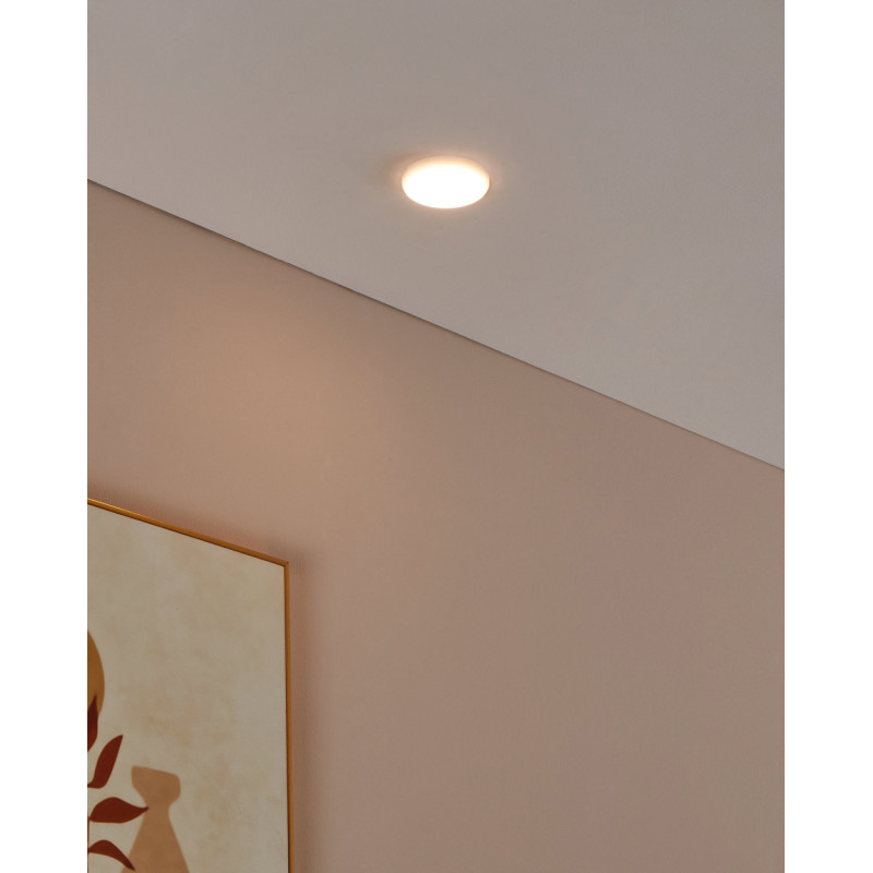 Spot encastrable LED Rapita blanc blanc chaud IP65 lm 4