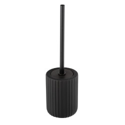 Brosse de toilette Belluno noire WENKO - Accessoire WC | WENKO