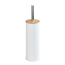 Brosse de toilette Tortona blanche WENKO – Accessoire WC | WENKO