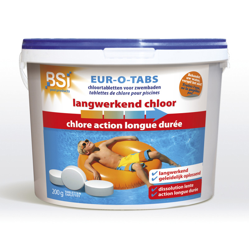 Tablettes de chlore Eur-O-Choc 10 kg BSI