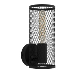 Applique Redcliffe noire E27 40 W EGLO