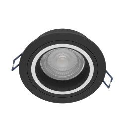 Spot encastrable LED Carosso rond noir connecté RGB IP20 345 lm 4
