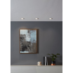 Spot encastrable LED Carosso rond blanc connecté RGB IP20 345 lm 4