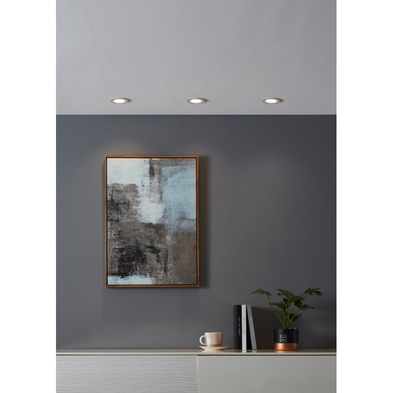 Spot encastrable LED Carosso rond blanc connecté RGB IP20 345 lm 4