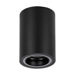 Spot LED Carosso-Z noir connecté GU10 RGB 4