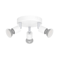 Spot Stecci-E blanc GU10 3 x 5 W EGLO