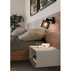 Spot Segovia noir E27 40 W EGLO