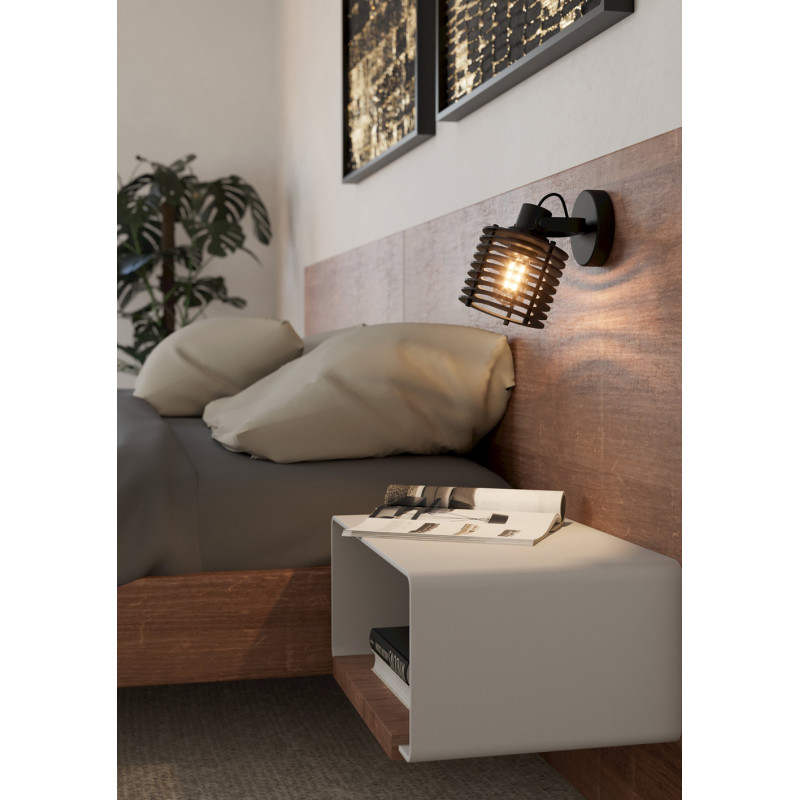 Spot Segovia noir E27 40 W EGLO