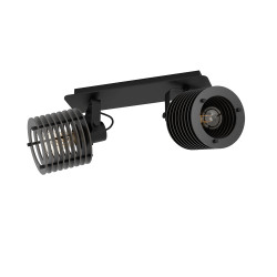 Spot Segovia noir E27 2 x 40 W EGLO