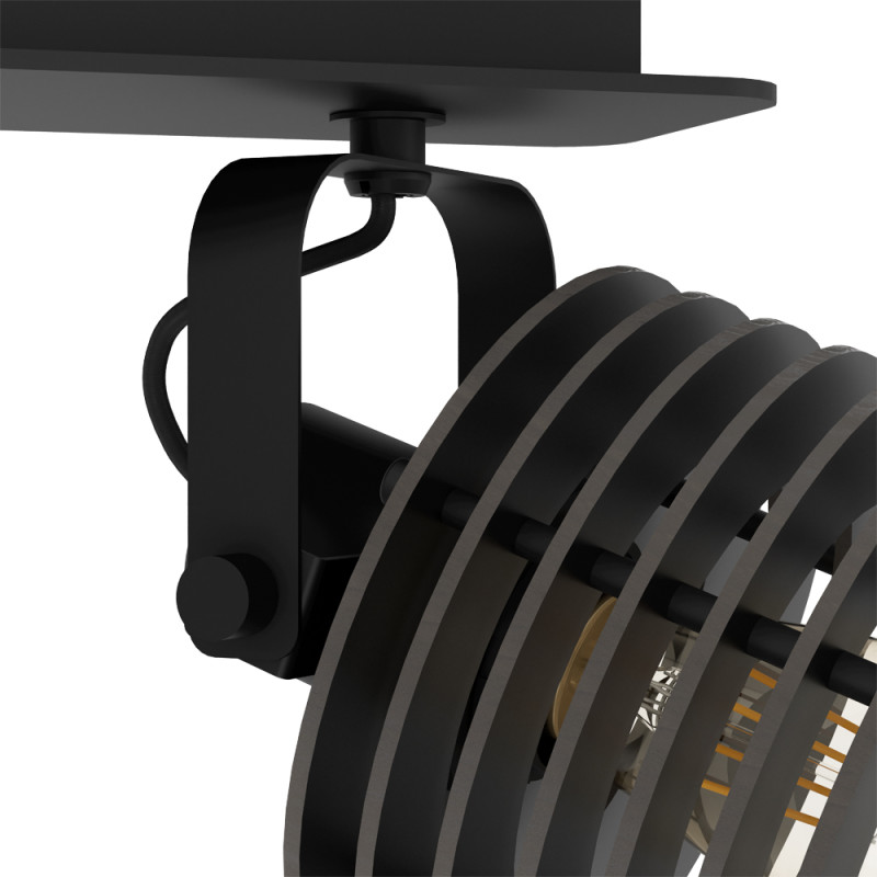 Spot Segovia noir E27 2 x 40 W EGLO