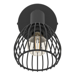 Spot Sonnino noir E14 40 W EGLO