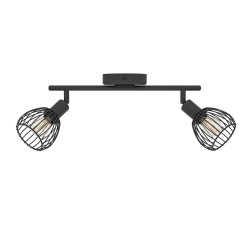 Spot Sonnino noir 2 x E14 40 W EGLO