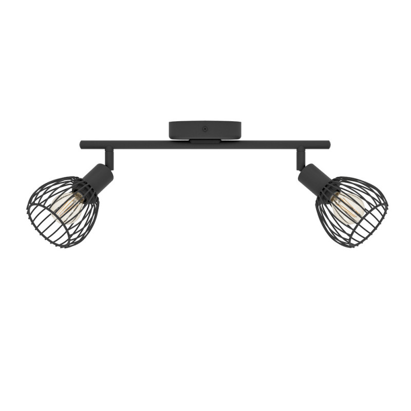 Spot Sonnino noir 2 x E14 40 W EGLO